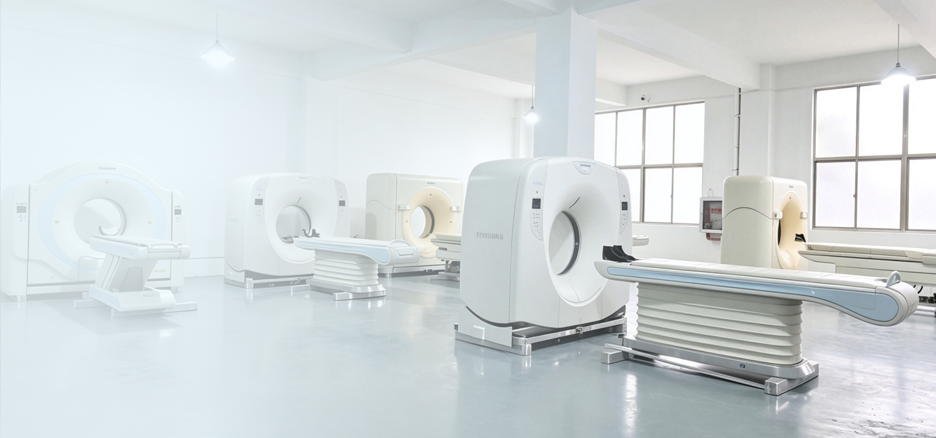 Medical imaging equipment warehouse and global spare parts supply